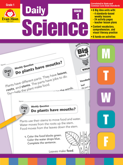 Cover image for Daily Science, Grade 1
